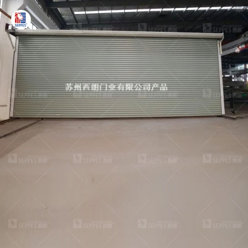 12米寬大型鋼製卷簾門