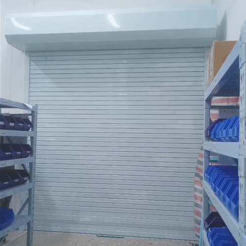 定製白色烤漆鋼製卷簾門