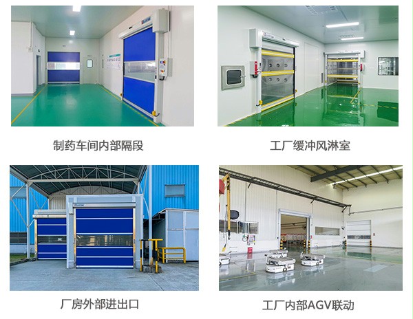 快速卷簾門應用領域