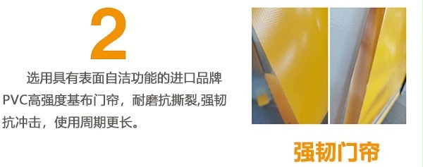 快速卷簾門強韌門簾